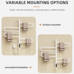 Giàn sấy khăn tắm khăn mặt kết nối APP điện thoại thông minh Miken G65W Wifi