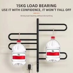 Giàn sấy khăn tắm khăn mặt màu đen kết nối APP điện thoại thông minh Miken G65B