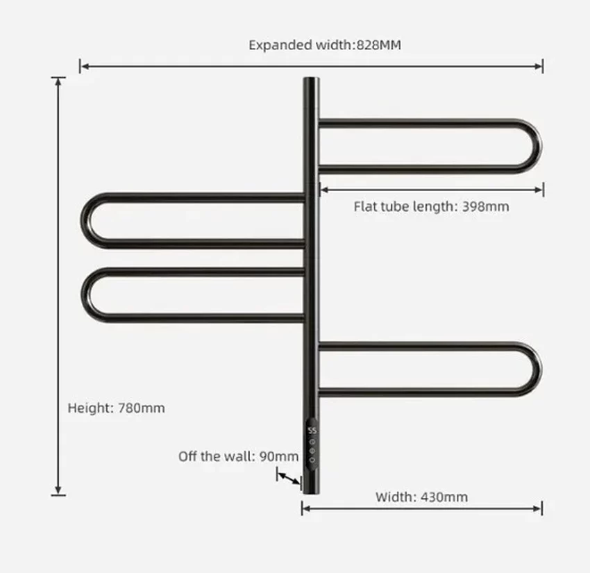 Giàn sấy khăn tắm Miken G65B ứng dụng Giàn sấy khăn tắm Miken G65B ứng dụng