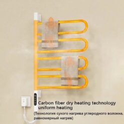 Giàn sấy khăn tắm khăn mặt màu đen kết nối APP điện thoại thông minh Miken G65B