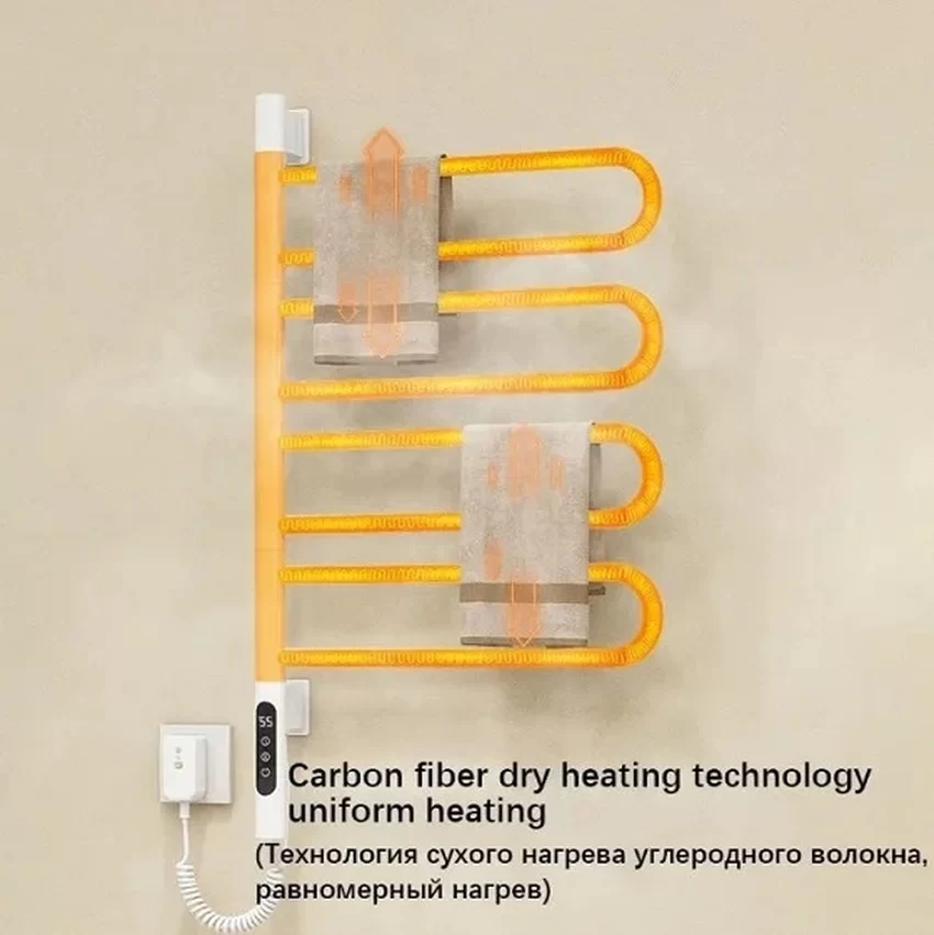 Giàn sấy khăn tắm Miken G65B trong không gian sống Giàn sấy khăn tắm Miken G65B trong không gian sống