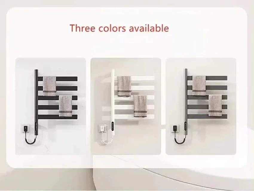 Giàn sấy khăn tắm khăn mặt màu đen kết nối APP điện thoại thông minh Miken G68B Wifi 7 Giàn sấy khăn tắm khăn mặt màu đen kết nối APP điện thoại thông minh Miken G68B Wifi