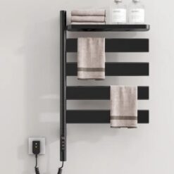 Giàn sấy khăn tắm khăn mặt màu đen kết nối APP điện thoại thông minh Miken G69B Wifi 12 Giàn sấy khăn tắm khăn mặt màu đen kết nối APP điện thoại thông minh Miken G69B Wifi