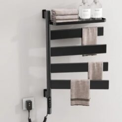 Giàn sấy khăn tắm khăn mặt màu đen kết nối APP điện thoại thông minh Miken G69B Wifi 13 Giàn sấy khăn tắm khăn mặt màu đen kết nối APP điện thoại thông minh Miken G69B Wifi