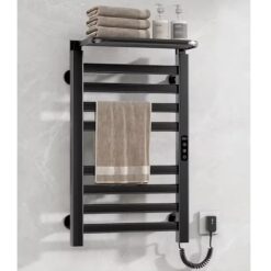 Giàn sấy khăn tắm khăn mặt màu đen kết nối APP điện thoại thông minh Miken R395B Wifi