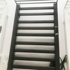 Giàn sấy khăn tắm khăn mặt màu đen kết nối APP điện thoại thông minh Miken R396B-Wifi