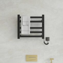 Giàn sấy khăn tắm khăn mặt màu đen Miken R308B