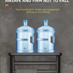 Giàn sấy khăn tắm khăn mặt màu đen Miken R395B