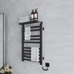 Giàn sấy khăn tắm khăn mặt màu đen Miken R396B