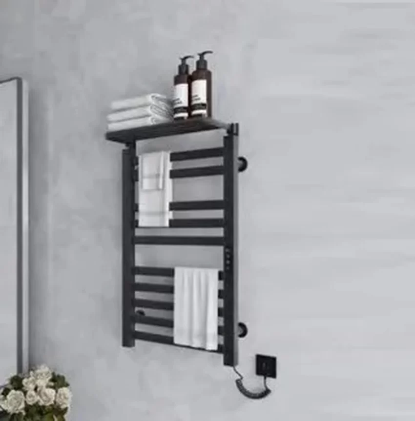 Giàn sấy khăn tắm khăn mặt màu đen Miken R396B Giàn sấy khăn tắm khăn mặt màu đen Miken R396B