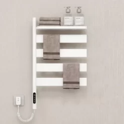 Giàn sấy khăn tắm khăn mặt màu trắng kết nối APP điện thoại thông minh Miken G69W Wifi