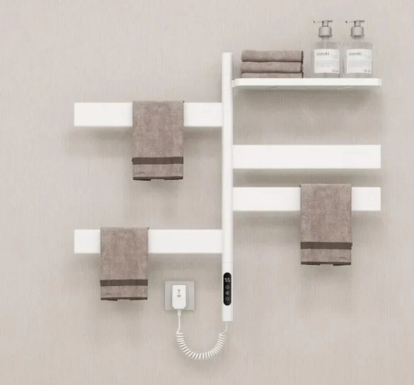 Thiết kế hiện đại của giàn sấy khăn tắm Miken G69W Wifi Thiết kế hiện đại của giàn sấy khăn tắm Miken G69W Wifi