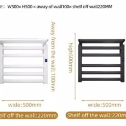 Giàn sấy khăn tắm khăn mặt màu trắng Miken R330W