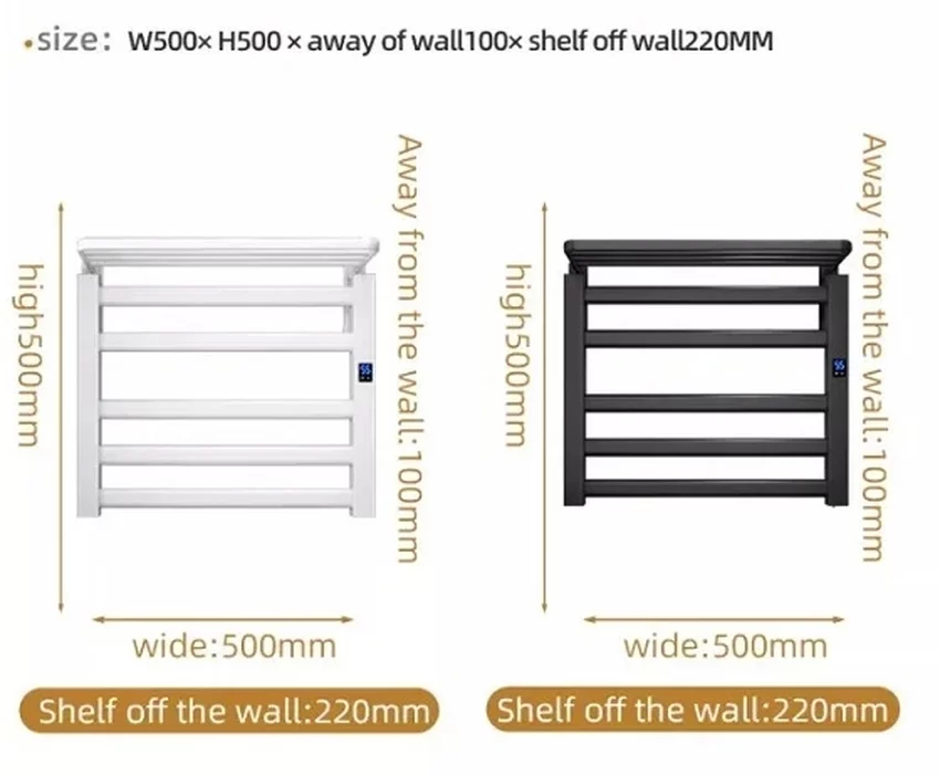 Giàn sấy khăn tắm khăn mặt màu trắng Miken R330W 10 Giàn sấy khăn tắm khăn mặt màu trắng Miken R330W