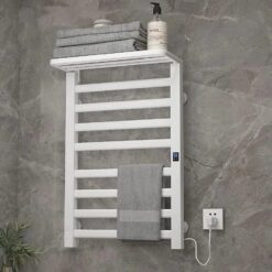 Giàn sấy khăn tắm khăn mặt màu trắng Miken R395W