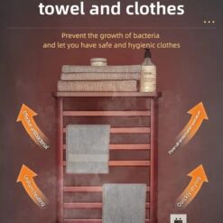 Giàn sấy khăn tắm khăn mặt màu trắng Miken R395W