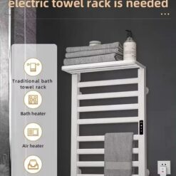 Giàn sấy khăn tắm khăn mặt màu trắng Miken R395W