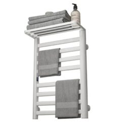 Giàn sấy khăn tắm khăn mặt màu trắng Miken R395W