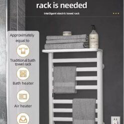 Giàn sấy khăn tắm khăn mặt màu trắng Miken R395W