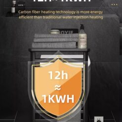 Giàn sấy khăn tắm khăn mặt màu trắng Miken R395W