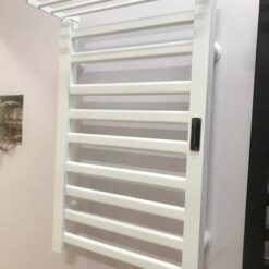 Giàn sấy khăn tắm khăn mặt màu trắng Miken R396W