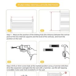 Giàn sấy khăn tắm khăn mặt màu vàng Miken G318G