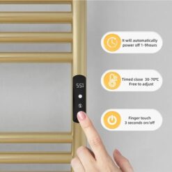 Giàn sấy khăn tắm khăn mặt màu vàng Miken G318G