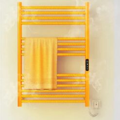 Giàn sấy khăn tắm khăn mặt màu vàng Miken G318G