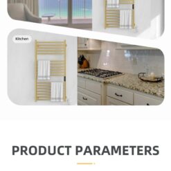 Giàn sấy khăn tắm khăn mặt màu vàng Miken G318G