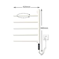 Giàn sấy khăn tắm khăn mặt Miken G63W 8 Giàn sấy khăn tắm khăn mặt Miken G63W