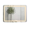 Gương led chữ nhật 80x60cm GLS Q35R65 ánh sáng trong hoa văn 1 Gương led chữ nhật 80x60cm GLS Q35R65 ánh sáng trong hoa văn
