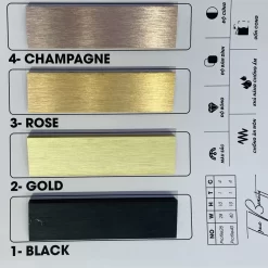 Gương led ellipes 50x70cm GLS ánh sáng trong khung viền nhôm
