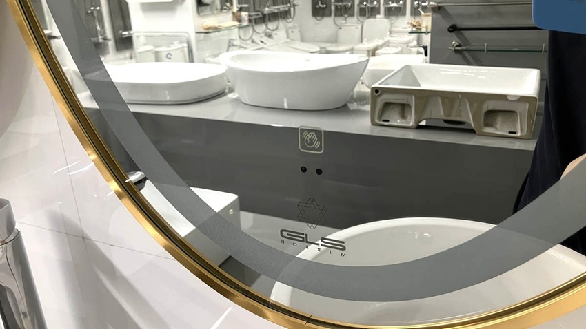 Gương led ellipes 50x70cm GLS ánh sáng trong khung viền nhôm 7 Gương led ellipes 50x70cm GLS ánh sáng trong khung viền nhôm