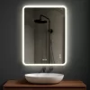 Gương Led GLS BM35R36 chữ nhật đứng 50x70cm 2 Gương Led GLS BM35R36 chữ nhật đứng 50x70cm