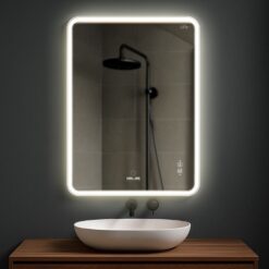 Gương Led GLS BM35R36 chữ nhật đứng 50x70cm