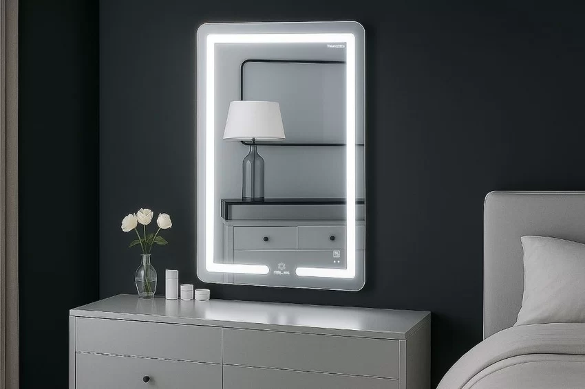 Gương Led GLS BQ35R38 Gương Led GLS BQ35R38 Chữ Nhật Đứng 50x70cm - SKU BQ35R38