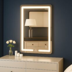 Gương Led GLS BQ35R38 chữ nhật đứng 50x70cm