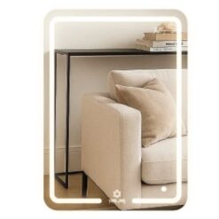 Gương Led GLS BQ35R38 chữ nhật đứng 50x70cm