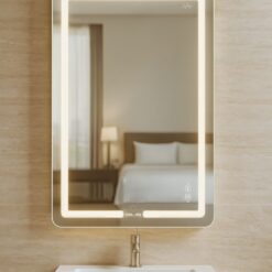 Gương Led GLS BQ35R58 chữ nhật đứng 60x80cm