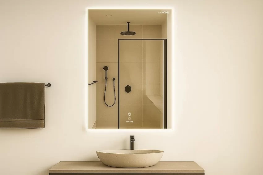 Gương Led GLS HM35R30 chữ nhật đứng 50x70cm Gương Led GLS HM35R30 chữ nhật đứng 50x70cm