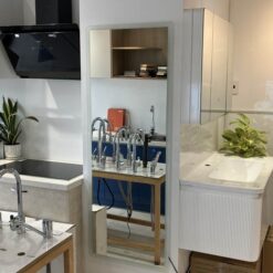 Gương led toàn thân 60x160cm GLS M35R74 ánh sáng ngoài hoa văn