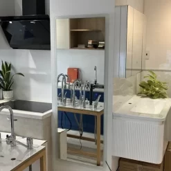 Gương led toàn thân 60x160cm GLS M35R74 ánh sáng ngoài hoa văn