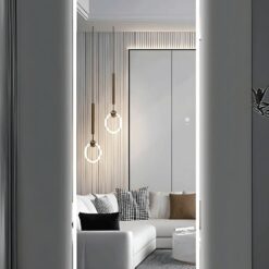 Gương led toàn thân 60x160cm hoa văn GLS M35R76