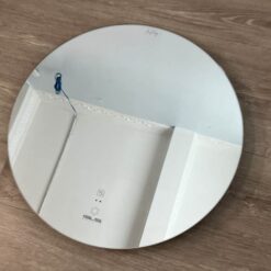 Gương led tròn D60cm GLS M20C80 ánh sáng ngoài mài cạnh đứng