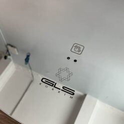 Gương led tròn D60cm GLS M20C80 ánh sáng ngoài mài cạnh đứng