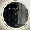 Gương led tròn D60cm GLS M20C86 ánh sáng ngoài hoa văn 2 Gương led tròn D60cm GLS M20C86 ánh sáng ngoài hoa văn
