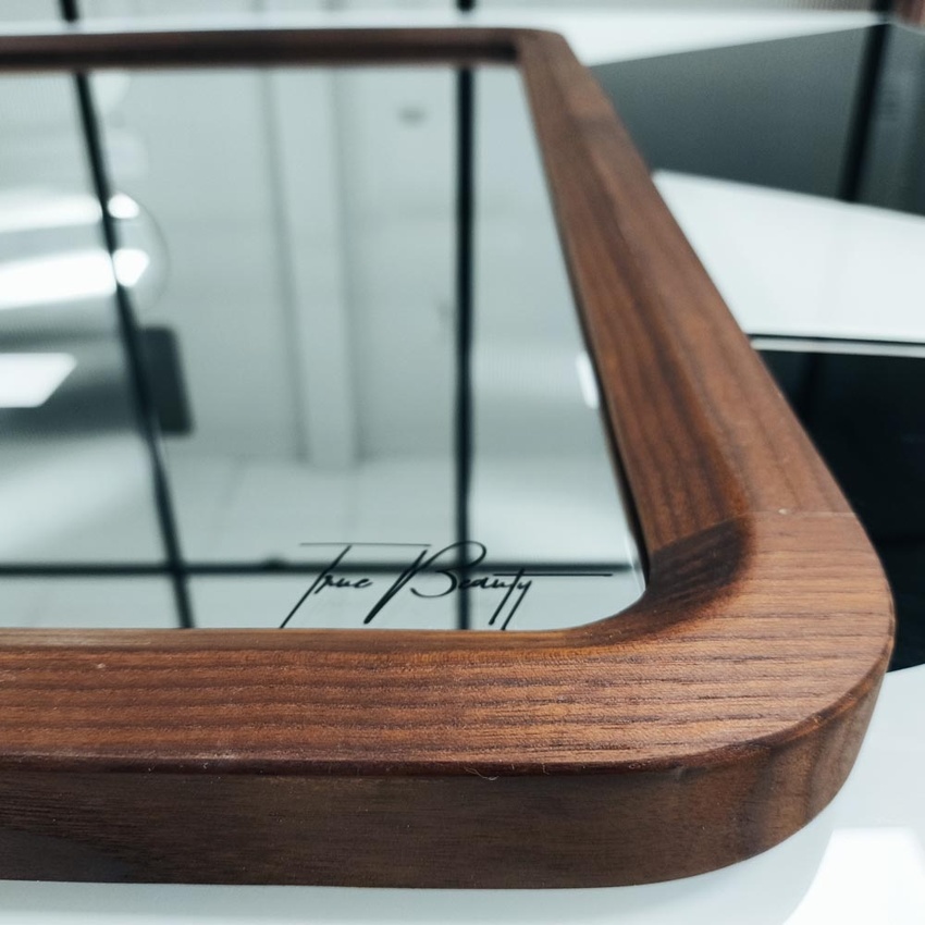 Gương soi chữ nhật khung viền gỗ 50x70cm GLS F46R30 / F47R30 / F48R30 10 Gương soi chữ nhật khung viền gỗ 50x70cm GLS F46R30 / F47R30 / F48R30