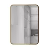 Gương soi chữ nhật khung viền nhôm 50x70cm GLS 1 Gương soi chữ nhật khung viền nhôm 50x70cm GLS