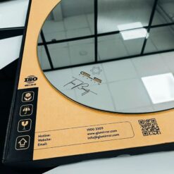 Gương soi ellipes mài cạnh đứng GLS S00E10 S00E30