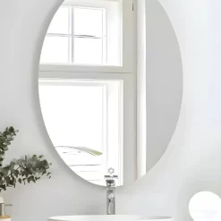 Gương soi ellipes mài cạnh đứng GLS T00E30